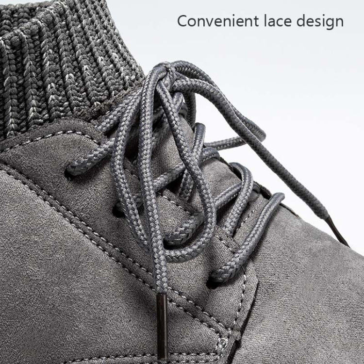 Autumn Winter Martin Boots Warm Sports Men Shoes High Casual All-Match Tooling Boots, Size: 44