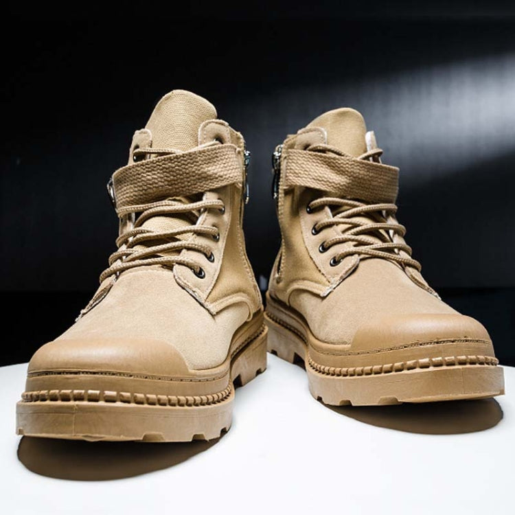 Martin Boots Male Wild High-Top Tooling Boots Casual Outdoor Hiking Shoes, Size: 42
