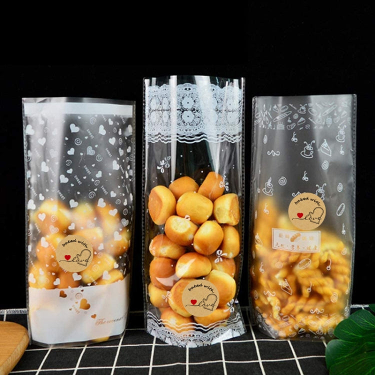 10 PCS Baked Cake Food Holiday Decoration Label Sticker, Size: 2.5cm / 1inch