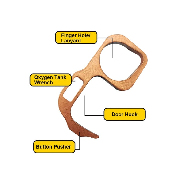 3 PCS Non-Contact Door Openner Safety Protection Door Handle Hook Press Elevator Button Tool