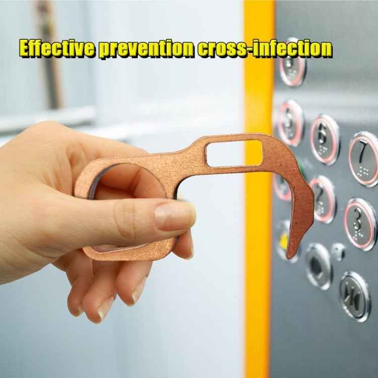 3 PCS Non-Contact Door Openner Safety Protection Door Handle Hook Press Elevator Button Tool