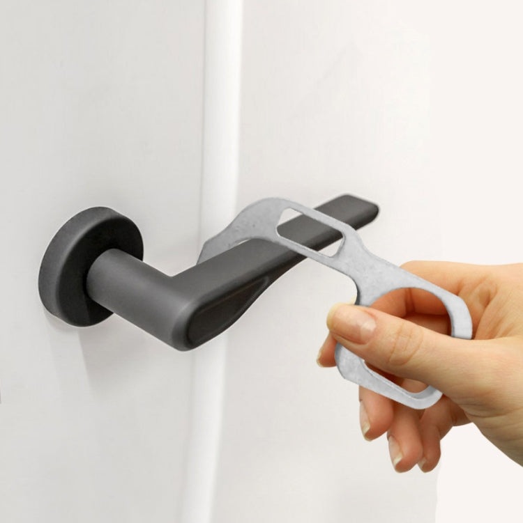 3 PCS Non-Contact Door Openner Safety Protection Door Handle Hook Press Elevator Button Tool