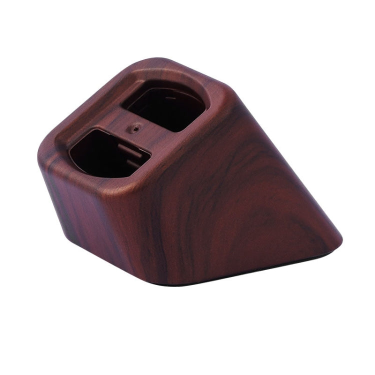 5 PCS Car Phone Holder Base Universal Car Air Outlet Clip Bracket Base, Colour: Wood Grain 1
