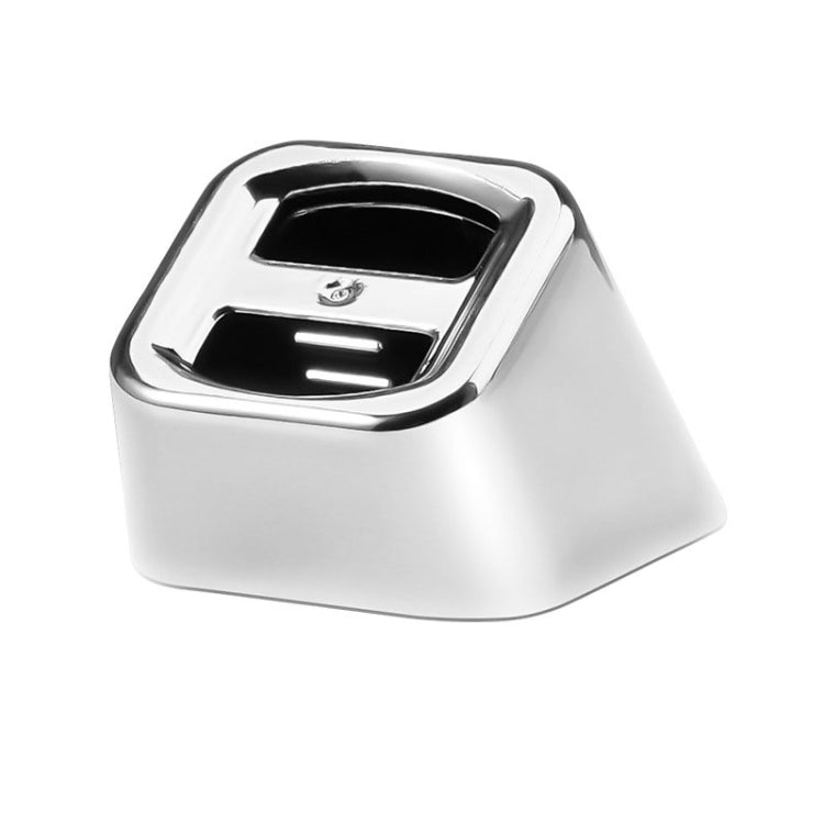 5 PCS Car Phone Holder Base Universal Car Air Outlet Clip Bracket Base, Colour: Silver Reflective