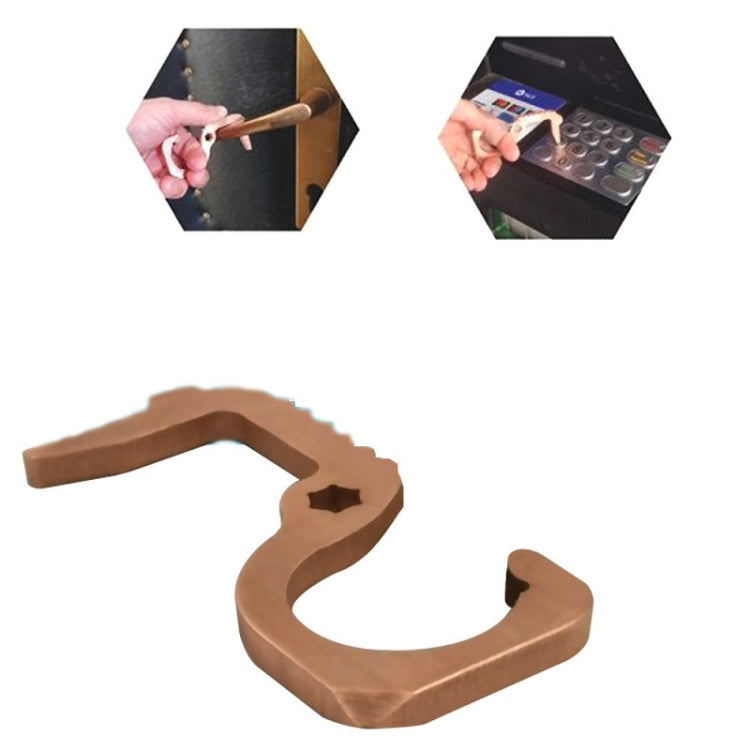 3 PCS Non-Contact Door Openner Safety Protection Door Hook Press Elevator Button Tool