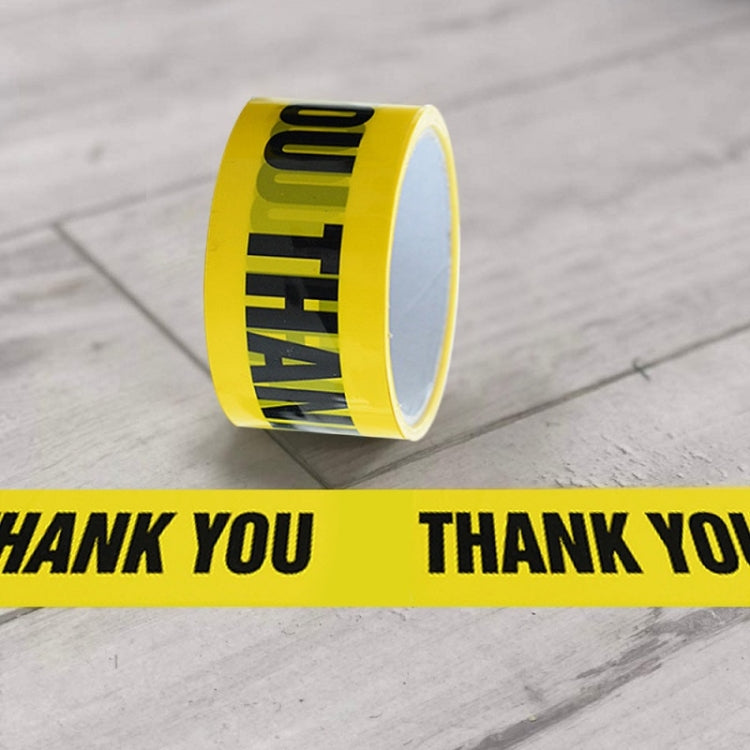 3 PCS Floor Warning Social Distance Tape Waterproof & Wear-Resistant Marking Warning Tape