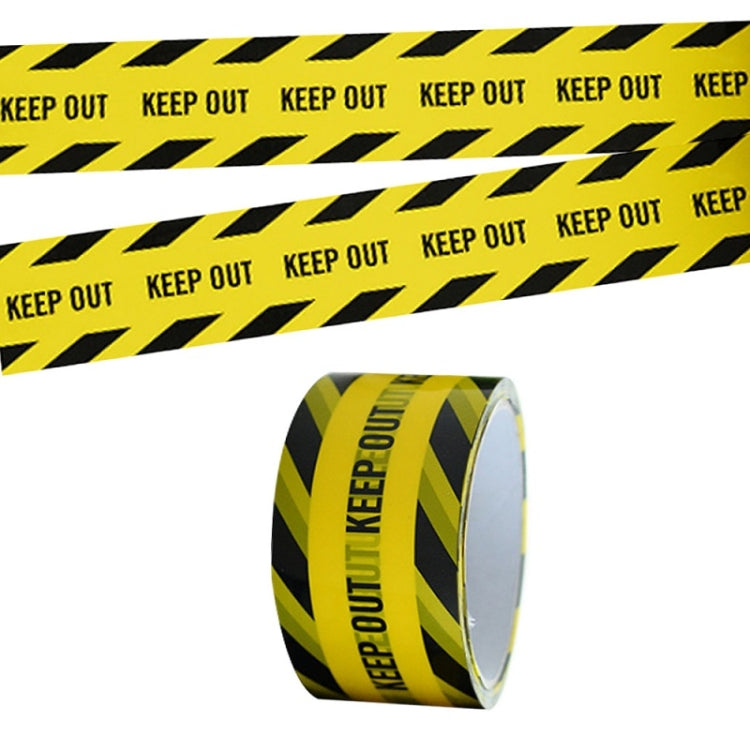 3 PCS Floor Warning Social Distance Tape Waterproof & Wear-Resistant Marking Warning Tape