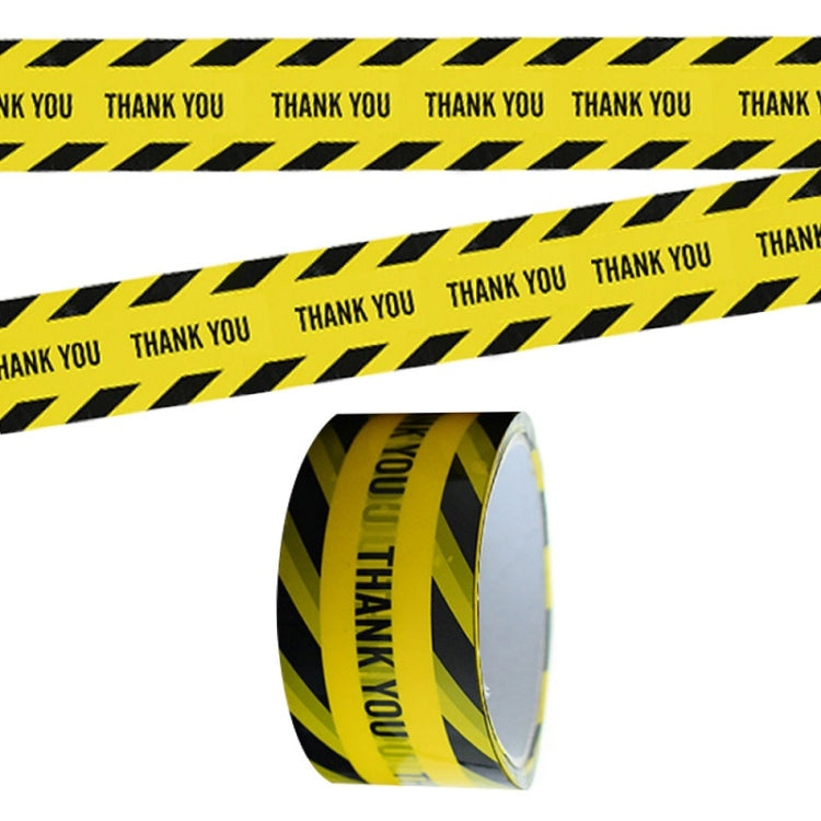 3 PCS Floor Warning Social Distance Tape Waterproof & Wear-Resistant Marking Warning Tape
