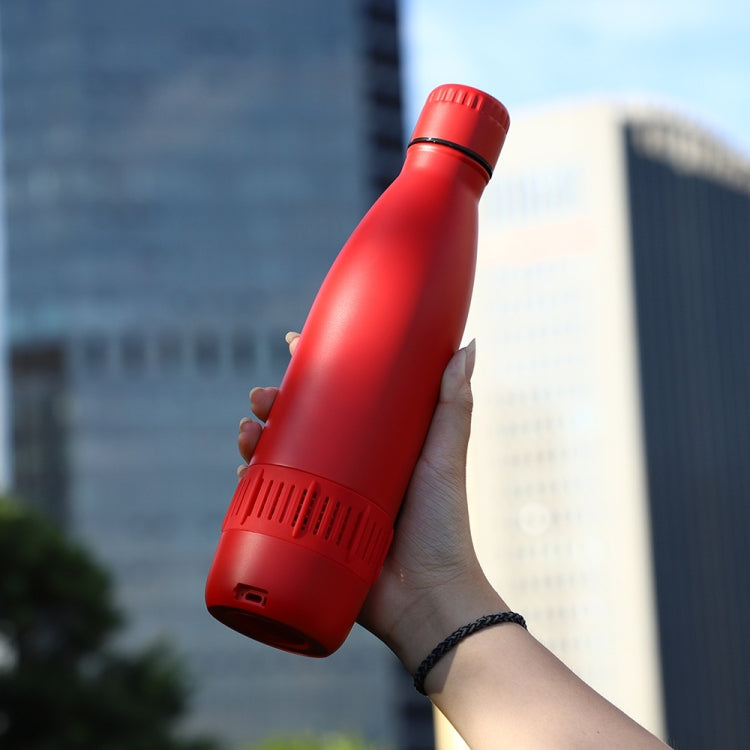 Stainless Steel Cup Bluetooth Music Bottle Vacuum Mug, Capacity: 500ml