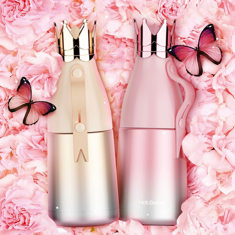 Stainless Steel Crown Vacuum Mug Advertising Gift Water Cup, Capacity: 340ml