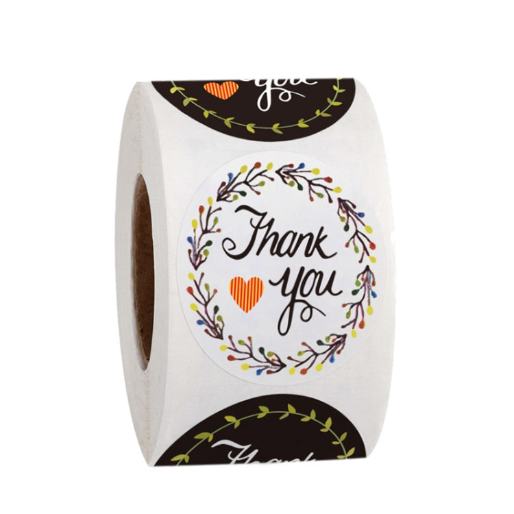 10 PCS Thank You Baking Cake Wedding Decoration Stickers, Size: 2.5cm / 1 inch