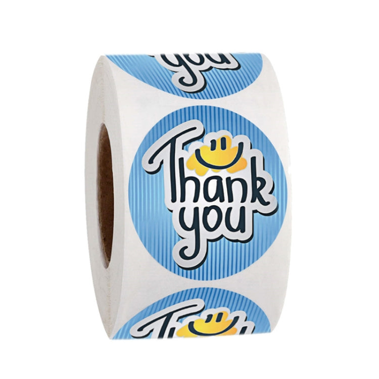 10 PCS Thank You Baking Cake Wedding Decoration Stickers, Size: 2.5cm / 1 inch