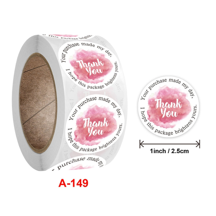 10 PCS Handicraft Decoration Envelope Seal Sticker Thank You Label, Size: 2.5 cm / 1 inch