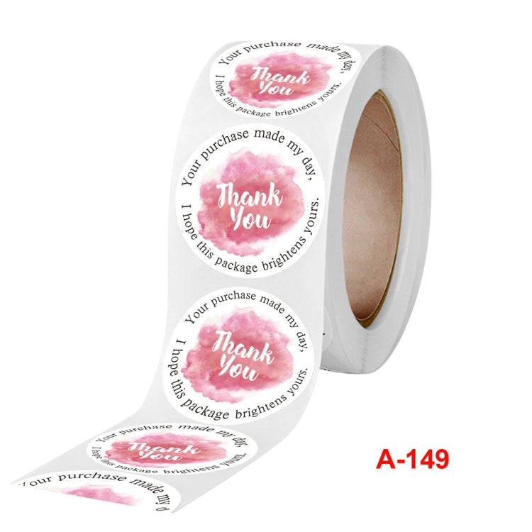 10 PCS Handicraft Decoration Envelope Seal Sticker Thank You Label, Size: 2.5 cm / 1 inch