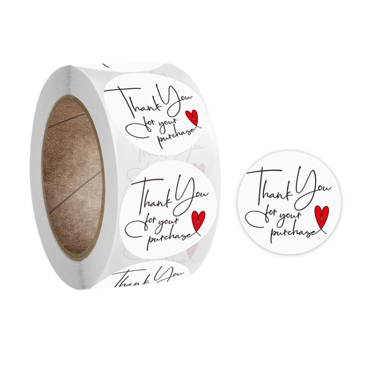 10 PCS Handicraft Decoration Envelope Seal Sticker Thank You Label, Size: 2.5 cm / 1 inch
