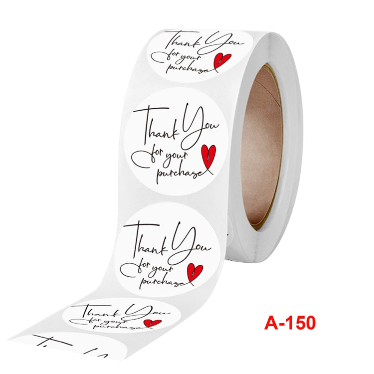 10 PCS Handicraft Decoration Envelope Seal Sticker Thank You Label, Size: 2.5 cm / 1 inch