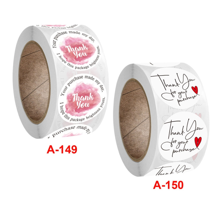10 PCS Handicraft Decoration Envelope Seal Sticker Thank You Label, Size: 2.5 cm / 1 inch