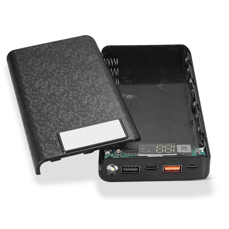 QC3.0 Fast Charging Mobile Power Set Power Bank Shell Assembly Kit
