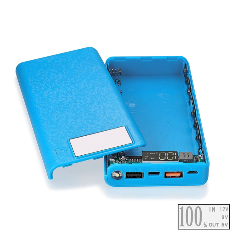 QC3.0 Fast Charging Mobile Power Set Power Bank Shell Assembly Kit
