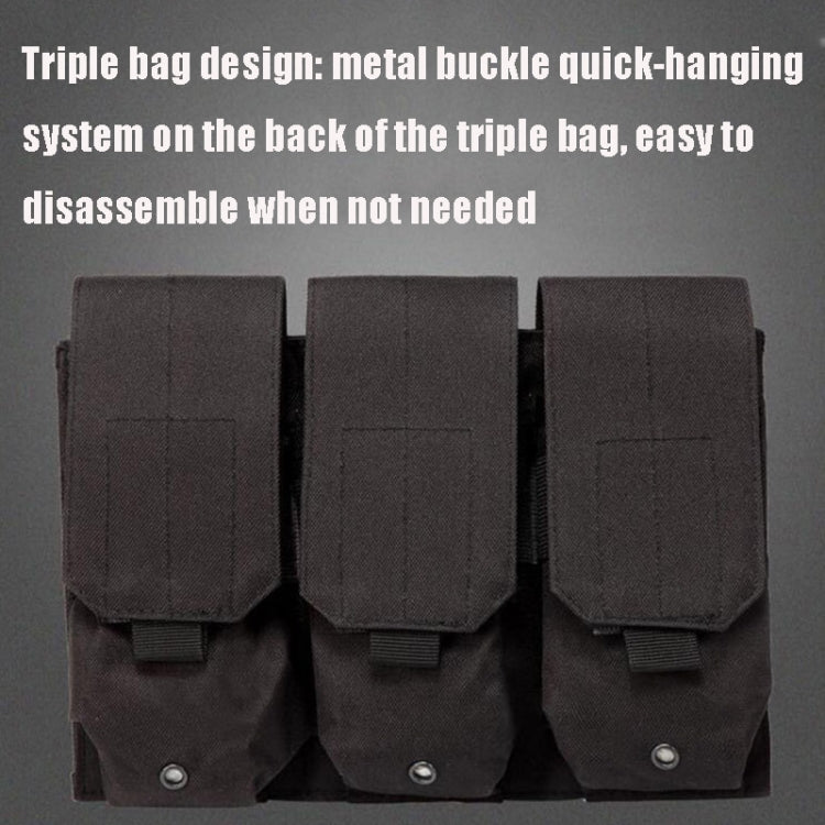 A64 Outdoor Multi-functional Convenient Combination Vest Tool Pocket, Size: Free Size