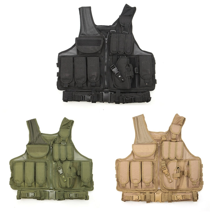 A60 Outdoor Equipment Vest Breathable Mesh Vest Tool Pocket, Size: Free Size