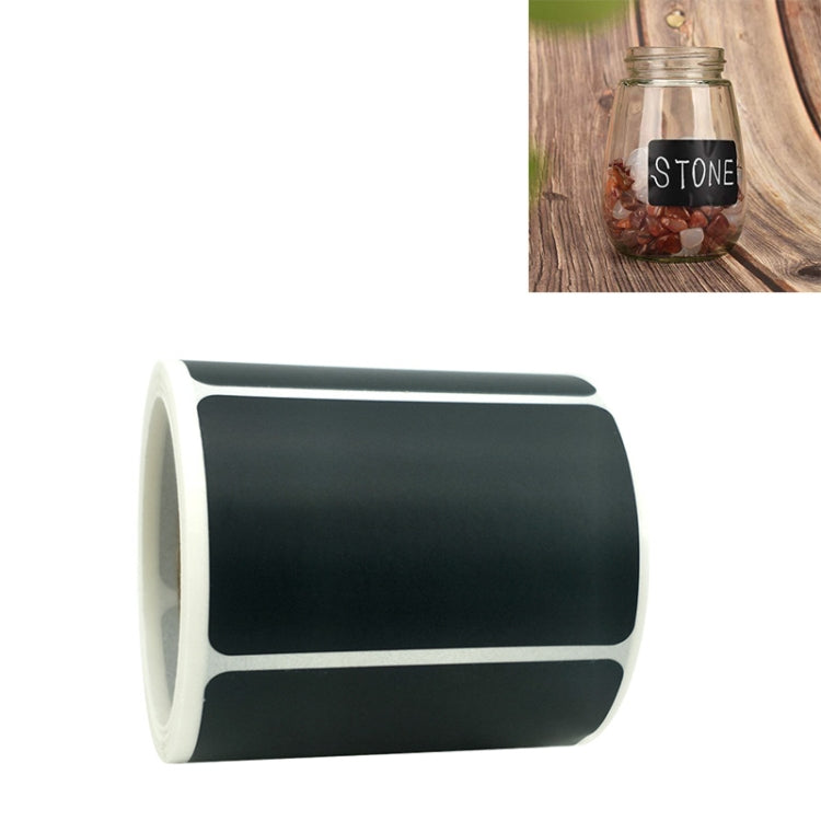 5 PCS Removable Writing Chalkboard Sticker Home Kitchen Supplies Label, Size: 3.5x5.5cm