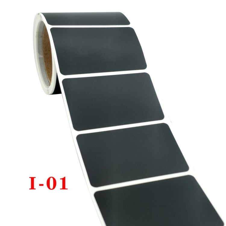 5 PCS Removable Writing Chalkboard Sticker Home Kitchen Supplies Label, Size: 3.5x5.5cm