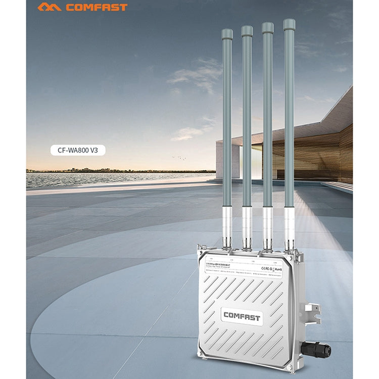 COMFAST CF-WA800 V3 1300Mbps Outdoor WiFi Wireless Base Station Signal Amplifier Repeater