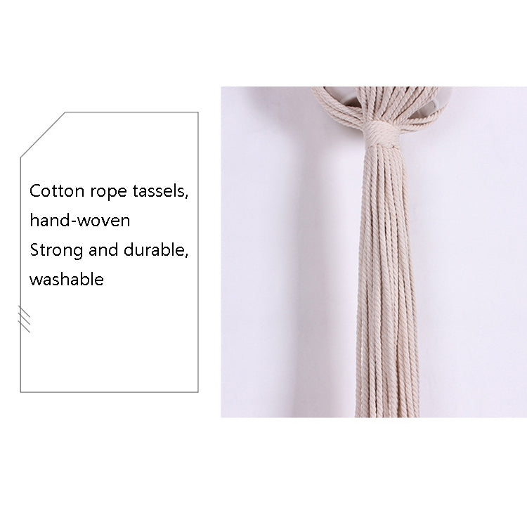 Hand-Knitted DIY Flower Arrangement Hanging Basket Home Decoration Tapestry(MS7409)