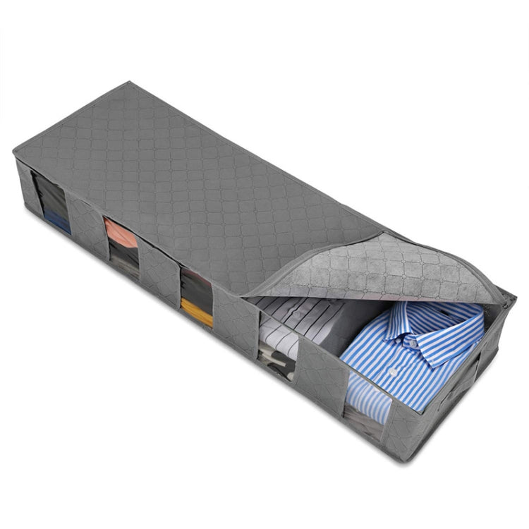 Non-Woven Bed Storage Box Foldable Quilt Clothes Dust-Proof & Moisture-Proof Storage Bag, Size: 97x33x15cm