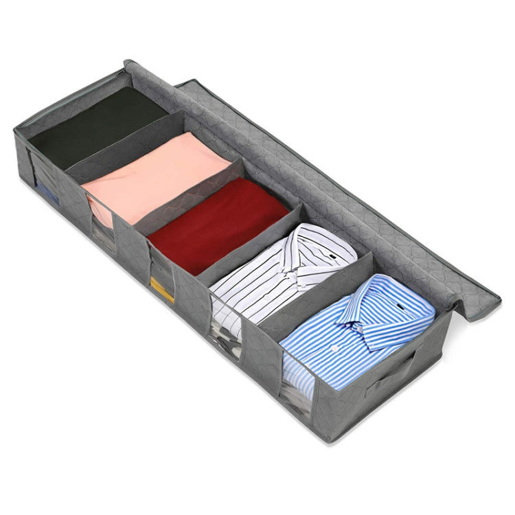Non-Woven Bed Storage Box Foldable Quilt Clothes Dust-Proof & Moisture-Proof Storage Bag, Size: 97x33x15cm