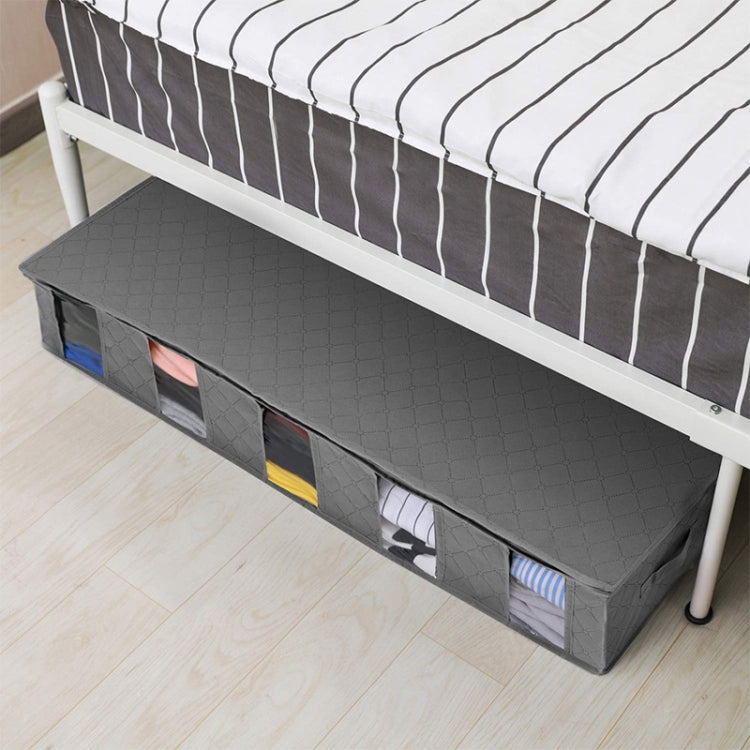 Non-Woven Bed Storage Box Foldable Quilt Clothes Dust-Proof & Moisture-Proof Storage Bag, Size: 97x33x15cm