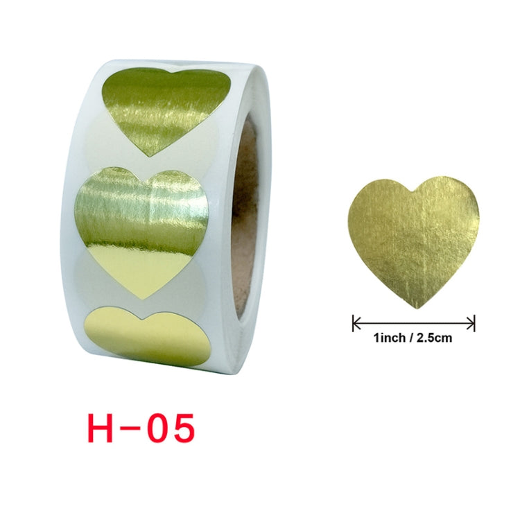 5 PCS Baking Handmade Decorative Stickers Label, Size: 2.5 cm / 1 inch