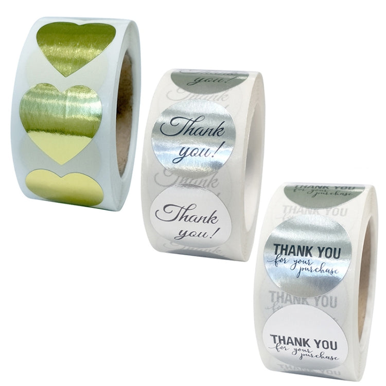 5 PCS Baking Handmade Decorative Stickers Label, Size: 2.5 cm / 1 inch