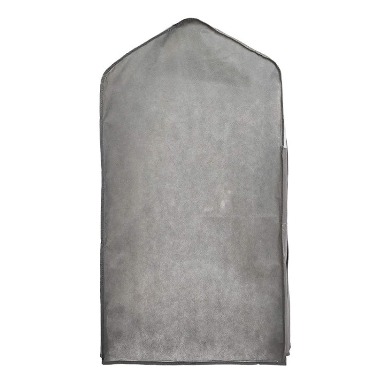 2 PCS Thickened Non-Woven Suit Dust Cover Wardrobe Storage Three-Dimensional Dust Bag, Specification: 110x60x50cm(Gray)