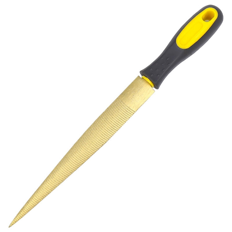4 inch 2 PCS Woodworking Gold Files DIY Wood Carving Fine Tooth Hardwood Manual Files