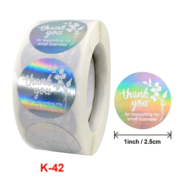 3 PCS Baking Stickers Wedding Decoration Label, Size: 2.5cm / 1inch(K-42)
