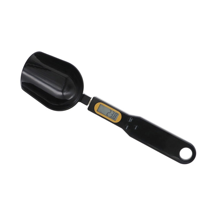 ABS Electronic Measuring Spoon Spoon Weighing Measuring Tool, Specification: 500g/0.1g, Colour: Black Large Spoon