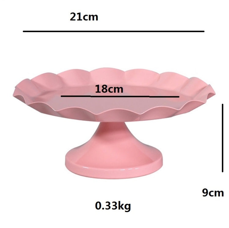 Cake Tray Wedding Props Dessert Table Decoration Dessert Tray, Specification: (Pink) Medium