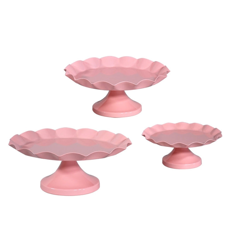Cake Tray Wedding Props Dessert Table Decoration Dessert Tray, Specification: (Pink) Medium