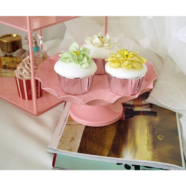 Cake Tray Wedding Props Dessert Table Decoration Dessert Tray, Specification: (Pink) Medium