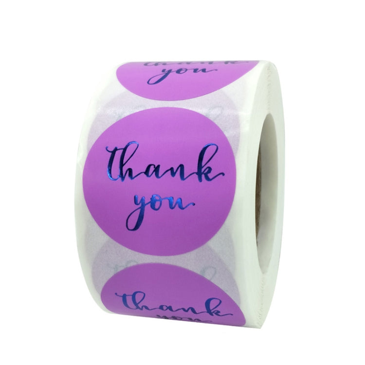 Thanks Baking Decoration Stickers Handmade Label, Size: 3.8 cm / 1.5 inch