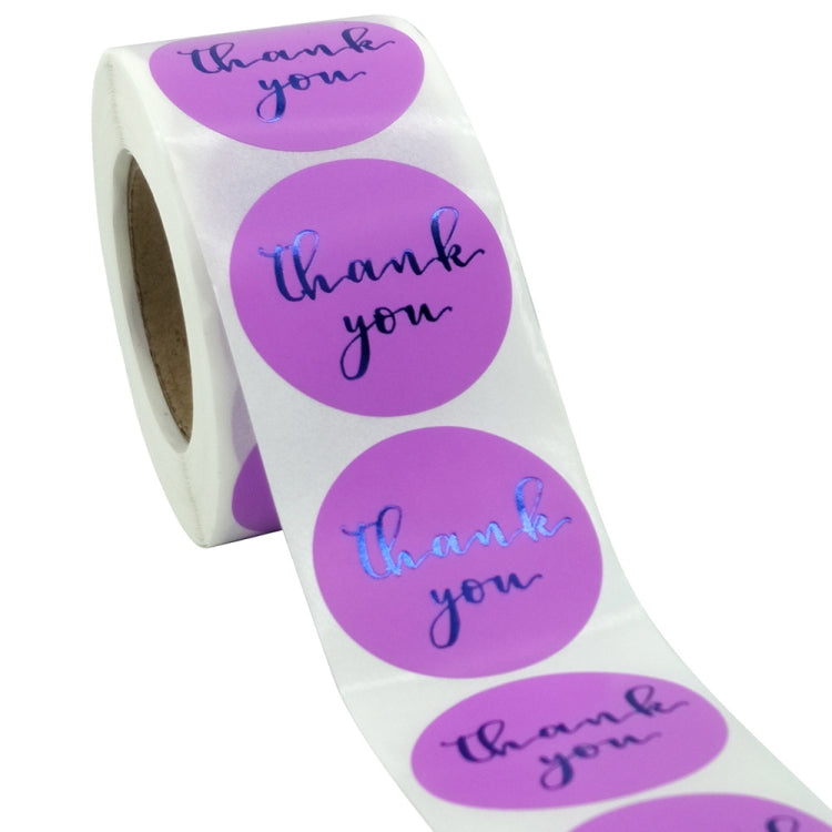 Thanks Baking Decoration Stickers Handmade Label, Size: 3.8 cm / 1.5 inch
