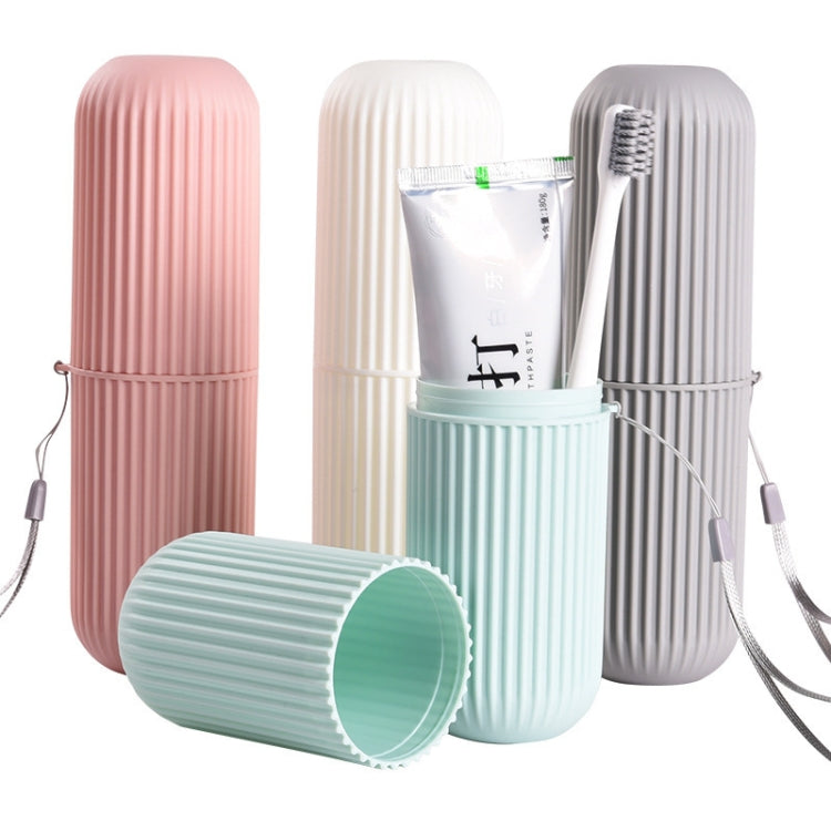 10 PCS Simple Travel Washing Cup Portable Toothbrush Storage Box Multifunctional Brushing Cup