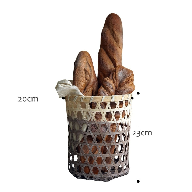 Coffee FZMB-Set 9  5 In 1 Dark Simulation Chocolate Bread Gourmet Photography Props Baking Shop Window Display