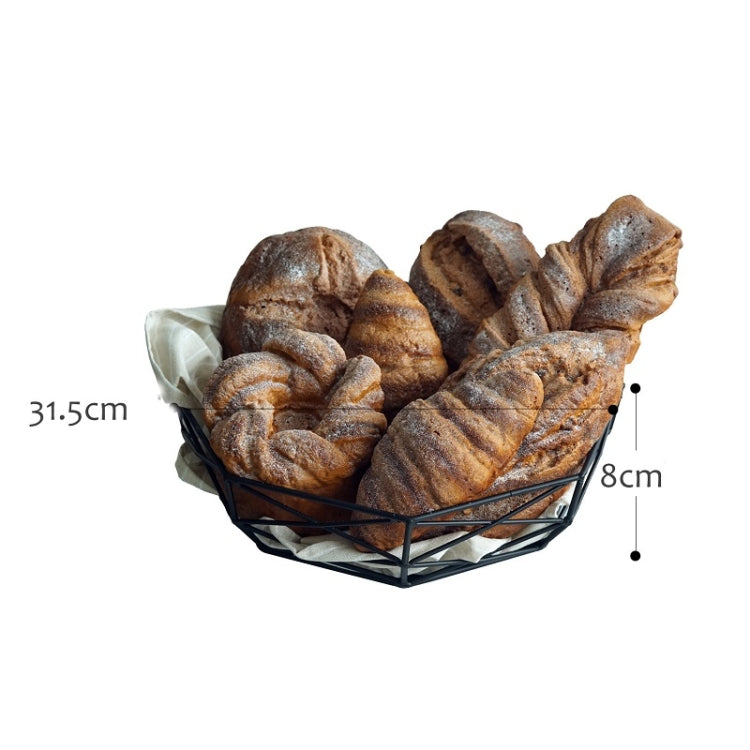 Coffee FZMB-Set 10 9 In 1 Dark Simulation Chocolate Bread Gourmet Photography Props Baking Shop Window Display