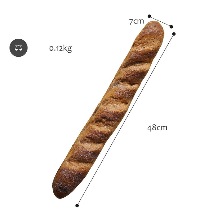 Coffee FZMB-02 Dark Simulation Chocolate Bread Gourmet Photography Props Baking Shop Window Display