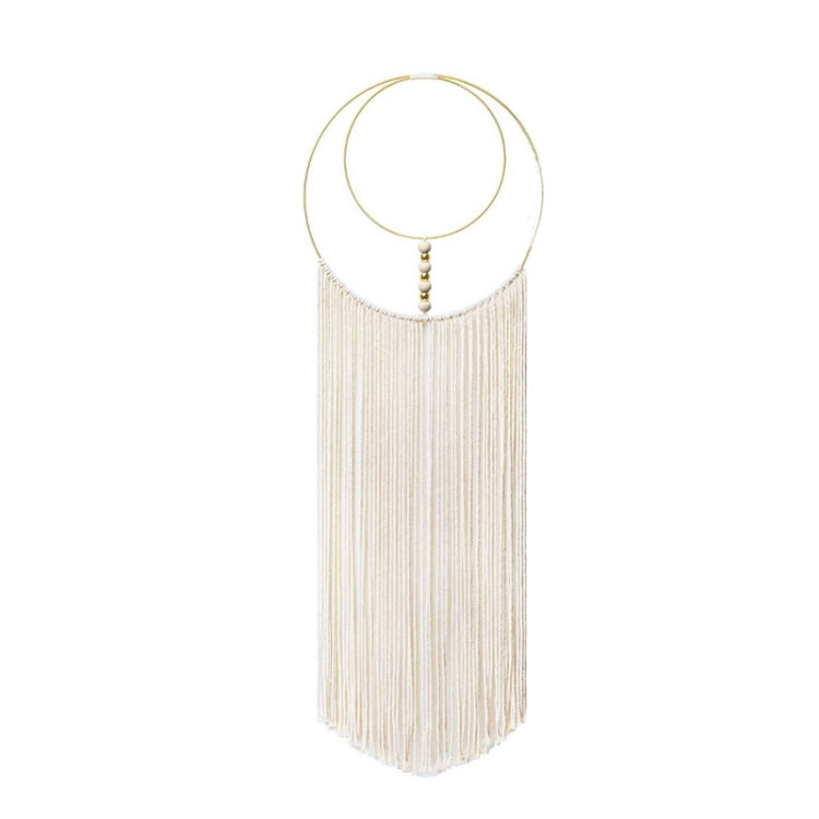 Metal Loop Cotton Rope Woven Home Pendant Simple Bohemian Pendant