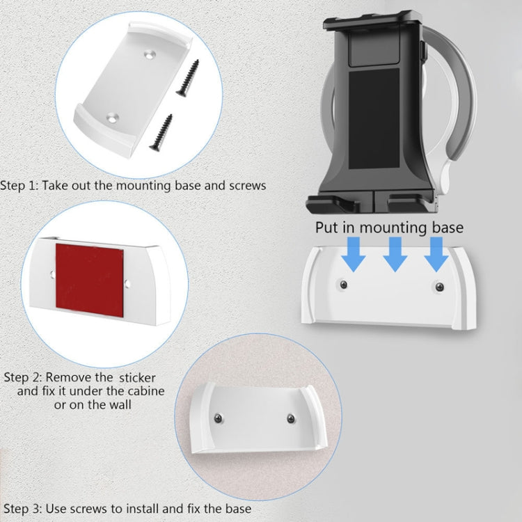 Two-in-one Multifunctional Wall-mounted Desktop Phone Computer Bracket