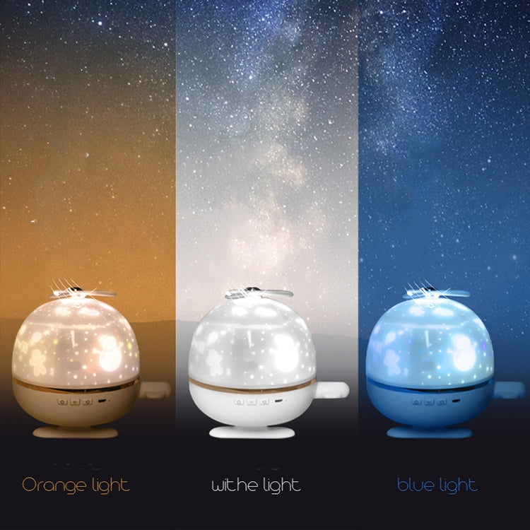 3W Aircraft Starry Sky Projector Light Rotating Starry Night Light USB Ver.